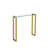 Lenita 30'' Glass Top Console Table-93760047