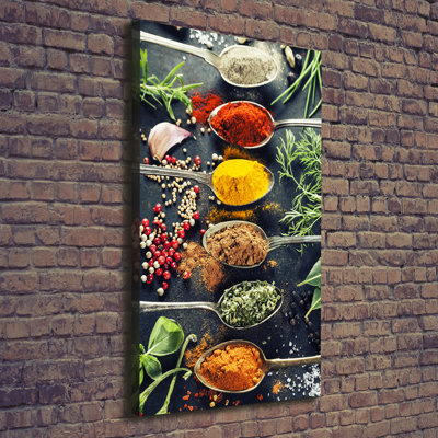 Spices - Wrapped Canvas Print