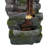Halloway Resin Towering Cave Rustic Gray Indoor Tabletop Fountain