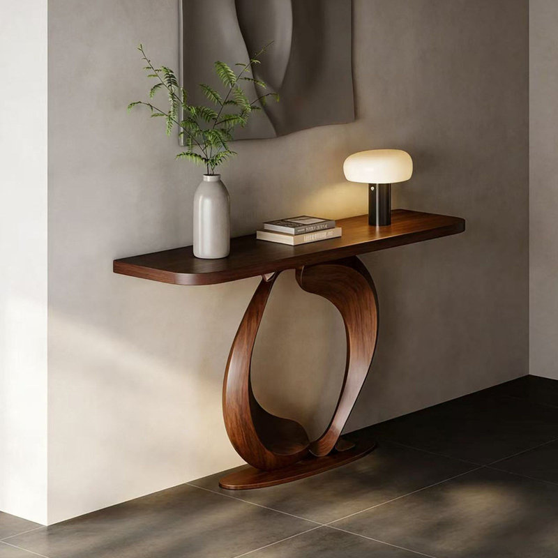 Nouvelle console en bois massif de style chinois, H 33,4 po x l 47,2 po x P 13,7 po