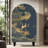 Arched Double Door Bedroom Wardrobe Cabinet