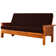Textured Grid Stretchy Washable Box Cushion Futon Slipcover