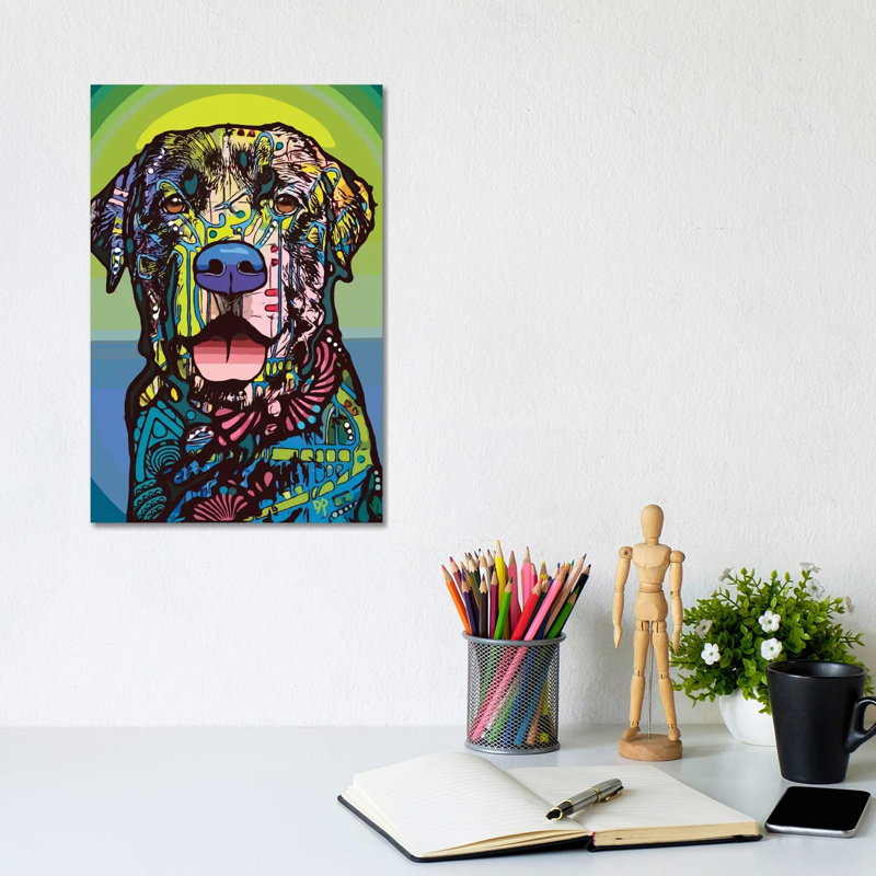 Indelible Lab by Dean Russo - Print on Canvas, 30.48cm H x 20.32cm W x 1.91cm D, Wrapped Canvas