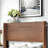 Double Wing Headboard Queen with Wavy Convex Groove, Wooden Queen Beadboard Only, 4 Height Adjustable