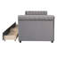 Lit de jour confortable avec tiroirs et fabrication robuste pour une utilisation polyvalente-1748991360