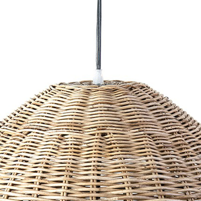 1 - Light Tan Dome Pendant