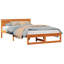 Bed Frame with Headboard Solid Pine Wood-2085284119-2085284127