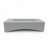 Weather Resistant Lightweight Concrete Propane Fire Table, Rounded Safe Edges, Built-in Handles, Includes Lava Rocks & Waterproof Cover for Patio Backyard-56853546