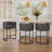 26" Upholstered Counter Stool with Metal Frame-123103710