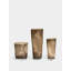 Vase Squeeze brun fumé petit-102042457