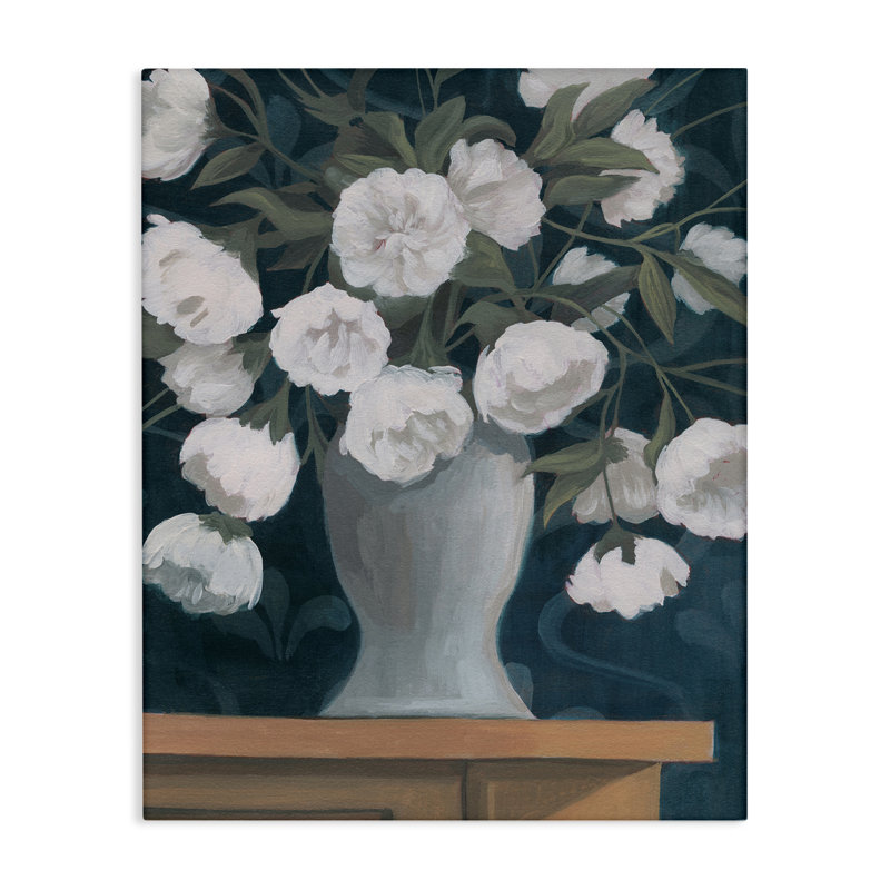 «Round Flowers Bouquet» par Grace Popp, H 40 po x l 30 po