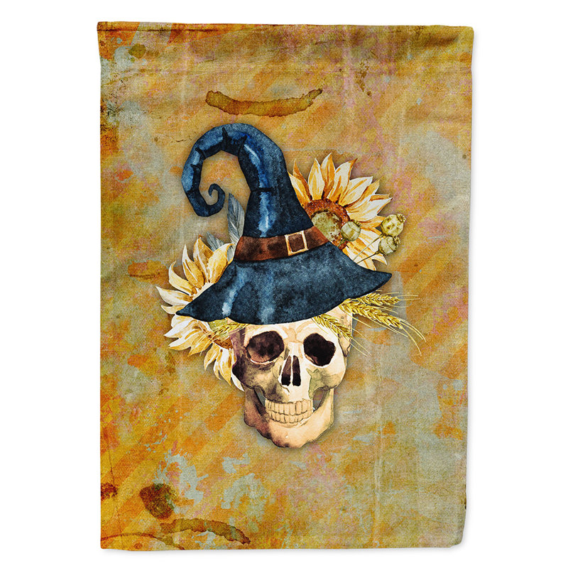 Drapeau de jardin en polyester 15 x 11 po Saro