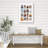 18x26 Collage Picture Frame - Use as Sixteen 4x6 Picture Frame Openings or One 18x26 Photo Frame Made of Engineered Wood with Polished Plexiglass-101041496