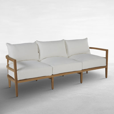 Santa Barbara N-Dura Wood Outdoor Sofa