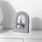 Picture Frame Metal Wood Glass Steel Contemporary Modern Arched Design Durable Stylish Versatile Freestanding Display-104623339
