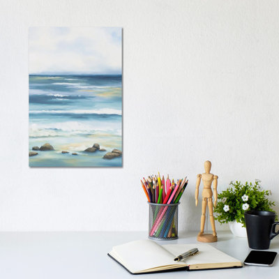 Blue Crush by Danusia Keusder - Wrapped Canvas Gallery-Wrapped Canvas Giclée