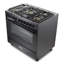 Verona Ultima Midnight 36" 5 Burner Single Dual Fuel Range