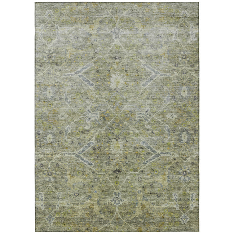 Machine Washable Indoor/Outdoor Matteson ACN2298 Global Rug