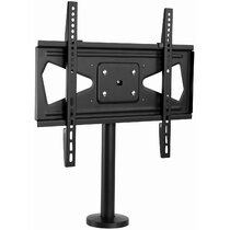 VIVO Steel VESA Bracket 75x75 and 100x100 Mounting for Computer Monitor,  Quick Release Removable VESA Plate, White, PT-SD-VA01AW