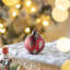 D3 ", boules de Noël décoratives, boules de Noël suspendues en verre pour décorations de fêtes, lot de 12