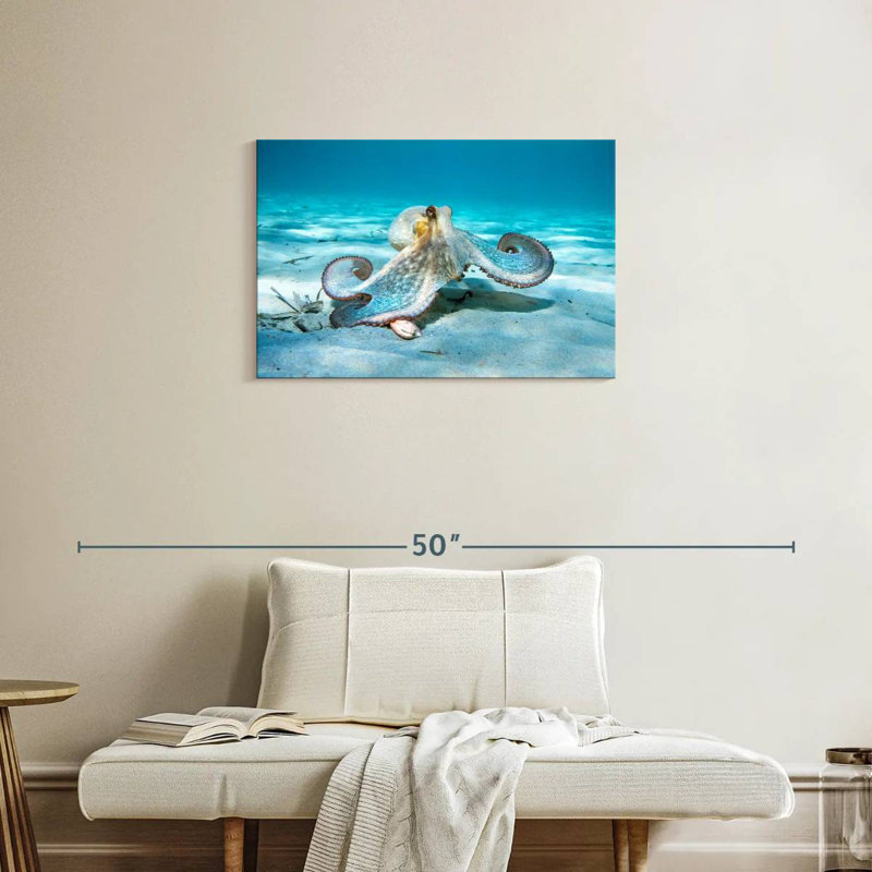 Crowle Roaming Octopus, 20" H x 30" W