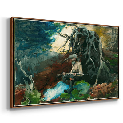 Campfire, Adirondacks, 1892-Winslow Homer-Framed Gallery Wrapped Canvas