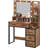 Malaisia Vanity with Lighted Mirror and Charging Station-1119082177