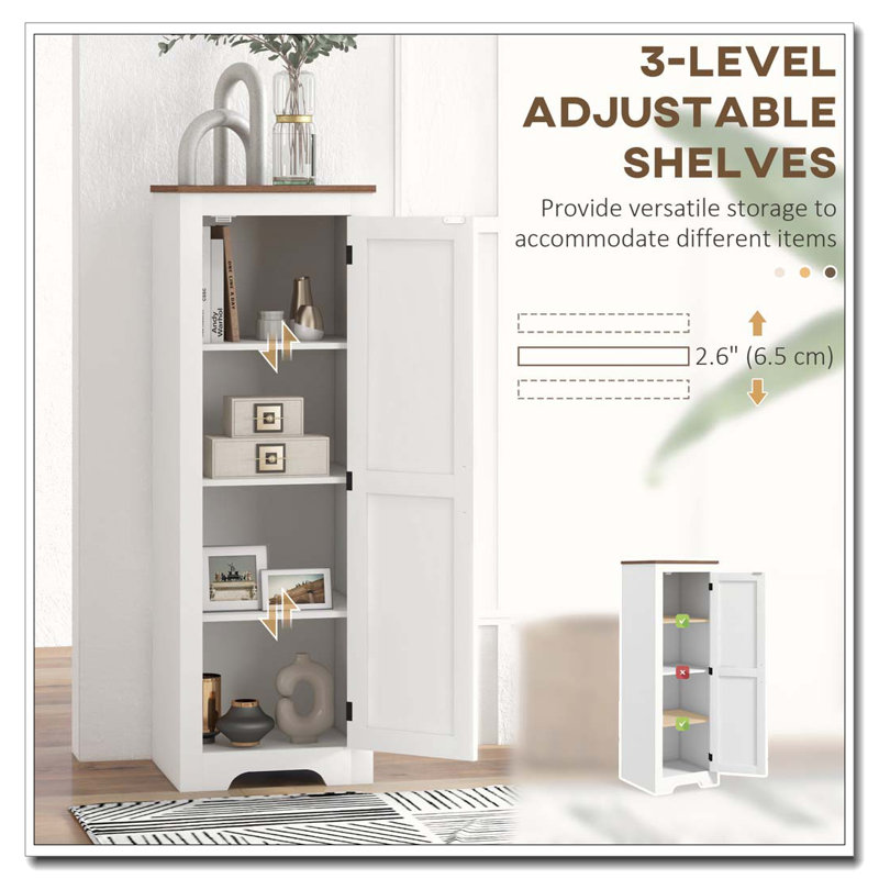Armoire de rangement Farmhouse avec tablette réglable