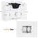 Shampoo Sink with Storage Cabinet and Drawer, Backwash Shampoo Bowl with Sprayer for Barber Salon Shop