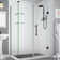 Bromley GS Frameless 34.38" x 72" Rectangle Hinged Shower Enclosure