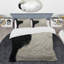 Ensemble de housse de couette Minimalisme noir et blanc-107147918