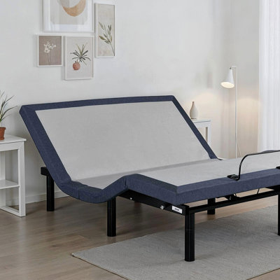 Base de lit simple réglable avec réglages de la tête et des pieds