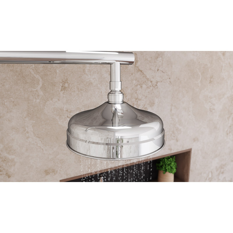 Levantine 8 in. Shower Head, Chrome, Chrome