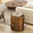 Gessel 20" Accent Oval Pillar Side Table