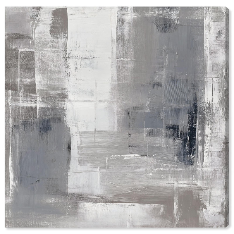 «Silver Symphony II», reproduction d'art sur toile par Art Remedy, 20 x 20, H 20 po x l 20 po, Toile tendue avec châssis