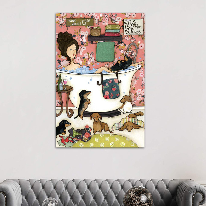 Wiener Wash by Jamie Morath - Wrapped Canvas Print, 152.5 cm H x 101.5 cm W