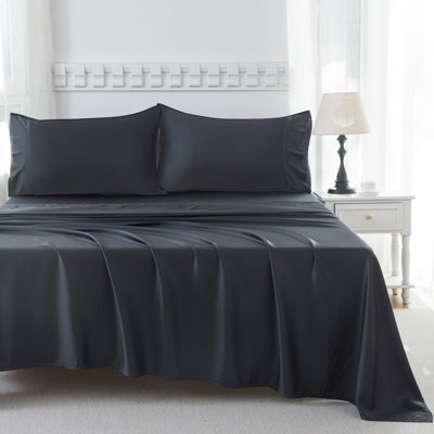 Ensemble de draps en rayonne de bambou 400TC