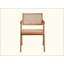 Rattan Arm Chair Set, Stylish And Comfortable For Outdoor Dining And Entertaining, Space-Saving Design