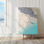 «Saltwater bliss», reproduction d'art sur toile-1437005397-1437005403