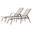 Chaise longue d'extérieur en métal Gland