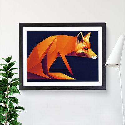 Great Abstract Fox - Print
