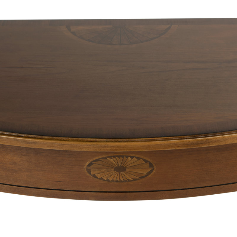 Ameriana Solid Wood End Table, 32" H x 54" W x 15" D, Olive Ash Burl