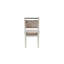Chaises à dossier en corde Marielle - Vanille / brun clair-1610017521