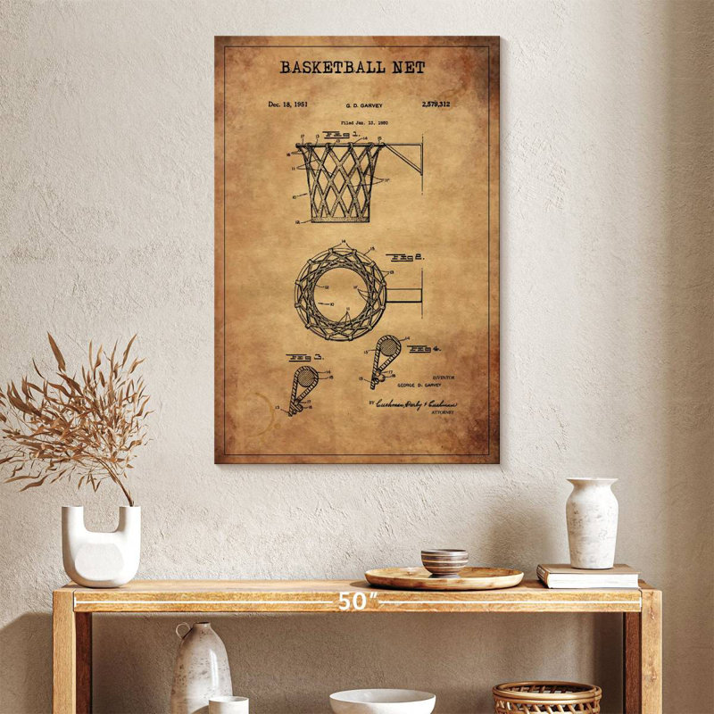 Panier de basketball breveté, H 39 po x l 26 po