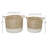 Seagrass Handmade Two Toned Decorative and Functional Storage Basket with Handles