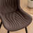 Jimma Faux Leather Upholstered Wingback Dining Chair with Iron Legs -194002849
