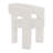 Modern Upholstered Dining Arm Chair, Solid Wood Frame-1401967630