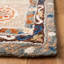Tapis brun / bleu fabriqué à la main Arkadijus Southwestern-1639753751