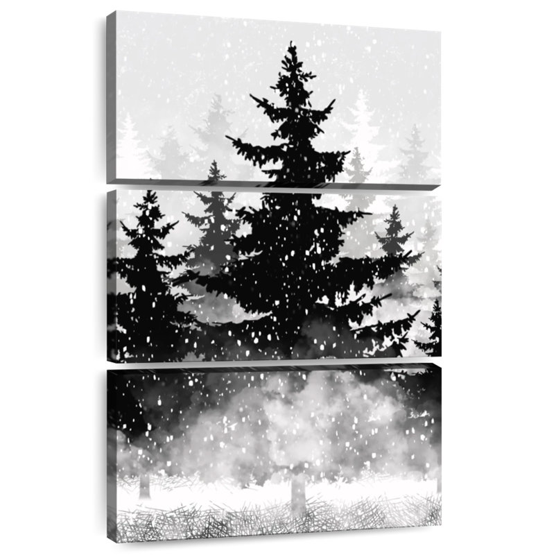 Harnek Misty Pines III, 32" H x 20" W