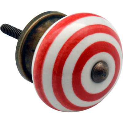 Nicola Spring - Round Ceramic Cabinet Knob
